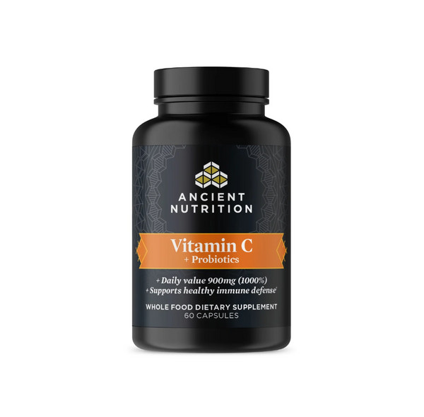 Vitamin C + Probiotics - Supports Health Immune Defense - Ancient Nutrition