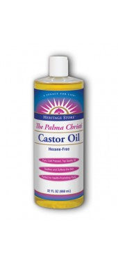 Castor Oil (Heritage Products) 32oz.