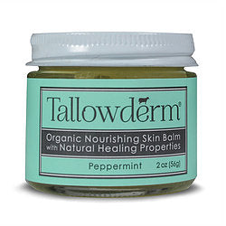 PEPPERMINT ORGANIC SKIN BALM (TALLOWDERM) 2oz