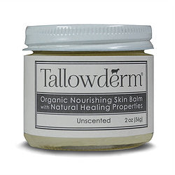 UNSCENTED ORGANIC SKIN BALM (TALLOWDERM) 2oz