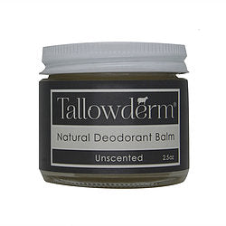 UNSCENTED NATURAL DEODORANT BALM (TALLOWDERM)