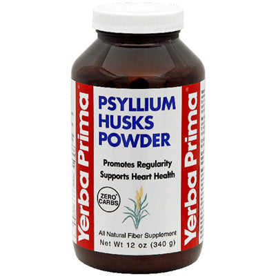 Psyllium Husks Powder (Yerba Prima) 12 oz