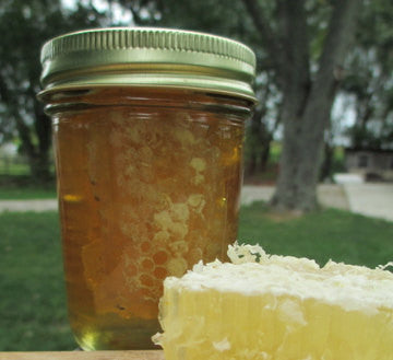 Honey with Comb (Honeyrun Farm) 10oz.