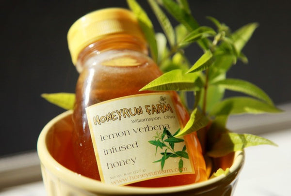 Lemon Verbena Infused Honey (Honeyrun Farm) 8oz.
