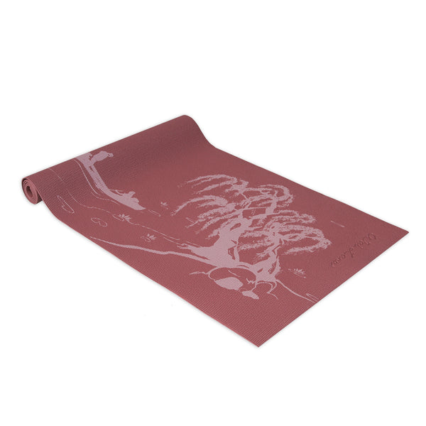 YOGA MAT WITH PRINT (WAI LANA) Standard 1/8 thick mat