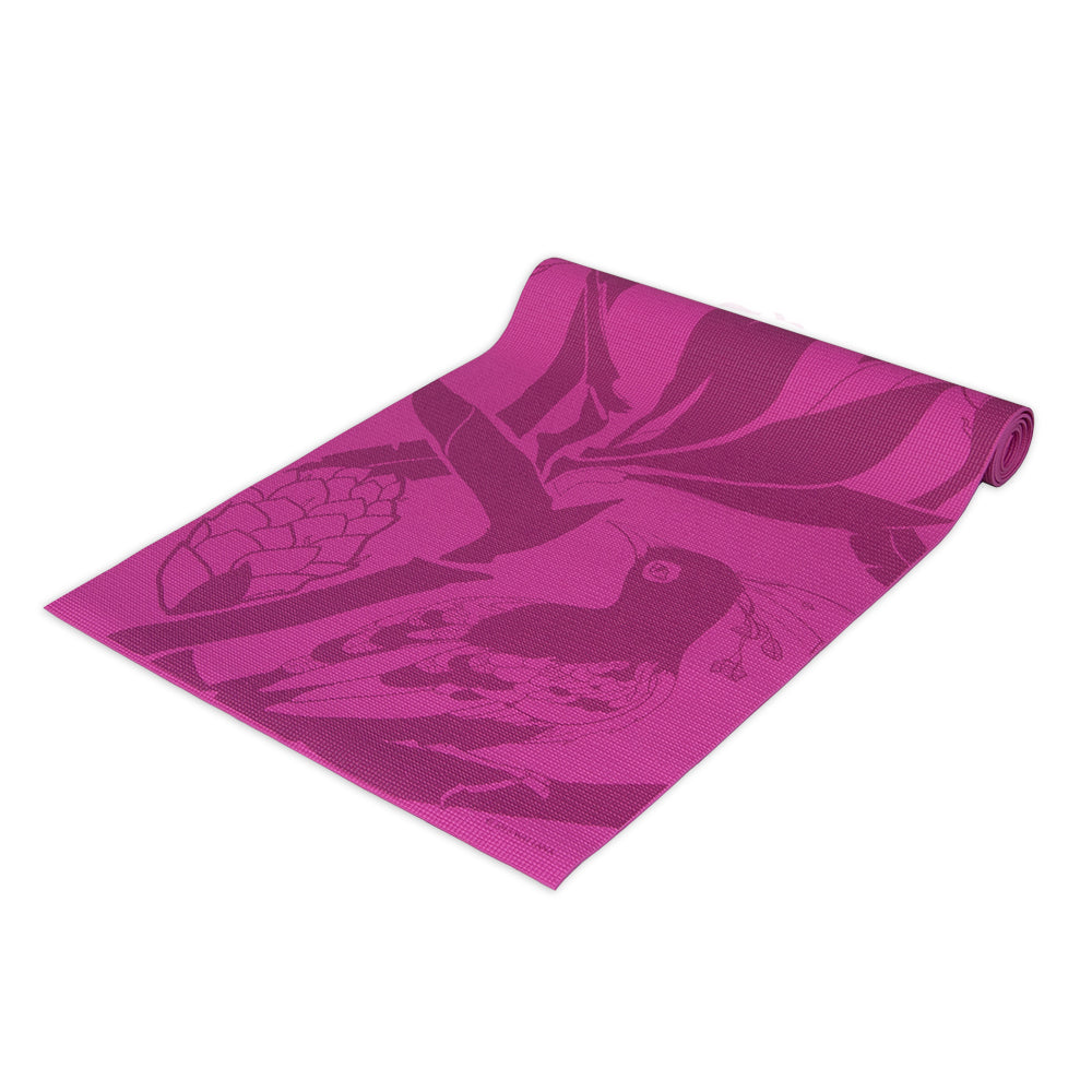 YOGA MAT WITH PRINT (WAI LANA) Standard 1/8 thick mat
