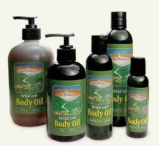 Body Massage Oil (Wild Erb)