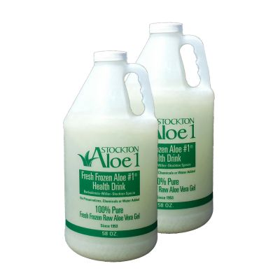 Aloe Vera Gel-Fresh Frozen (Stockton Aloe 1) 58 oz