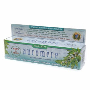 Auromere Toothpaste - Fresh Mint 4.16 oz