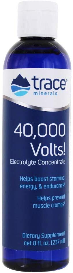 40,000 VOLTS Electrolyte Concentrate 8 oz Bottle - Trace Minerals
