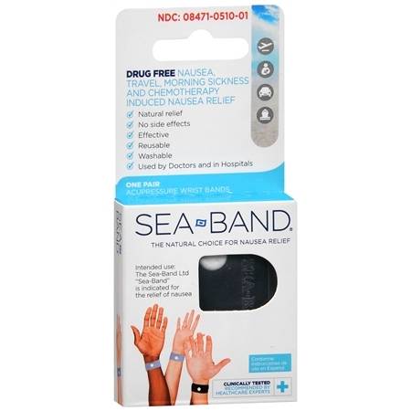 Sea Bands Black or Grey Adult