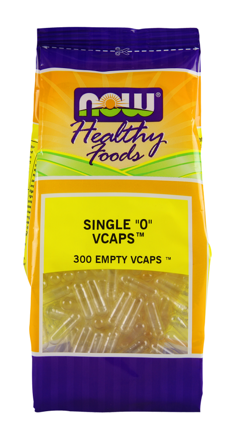 Empty Vcaps 0 (Now Foods) 300 caps