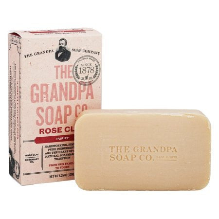 GRANDPAS- ROSE CLAY SOAP
