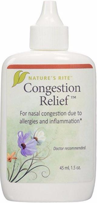Congestion Relief Sinus Spray- Natures Rite 1.5 oz