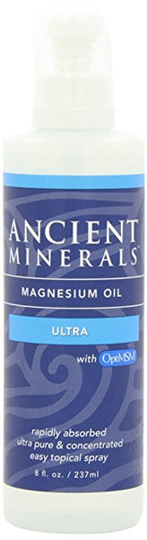 Magnesium Oil Ultra with Opti MSM 8oz - Ancient Minerals