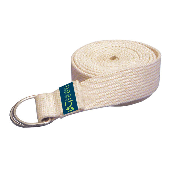 Wai Lana Organic Cotton Yoga Strap - Natural