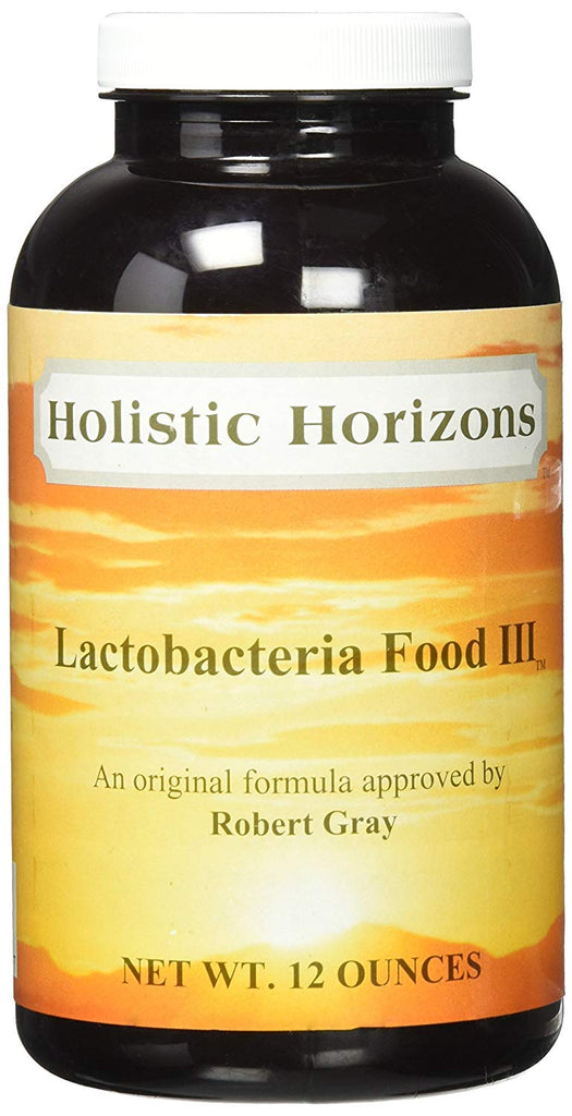LACTOBACTERIA III (HOLISTIC HORIZONS) 12 oz