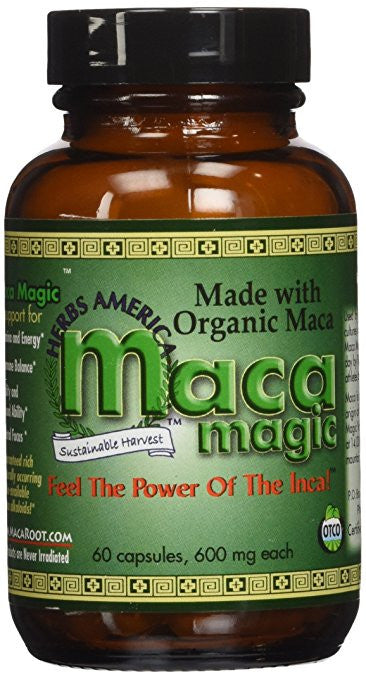 Organic Maca Magic 60 Caps 600mg (Maca Magic)