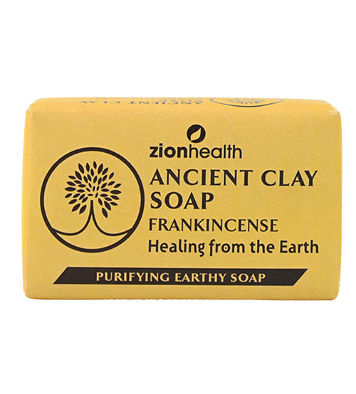 Ancient Clay Soap 6 oz bar - Frankincense - Zion Health