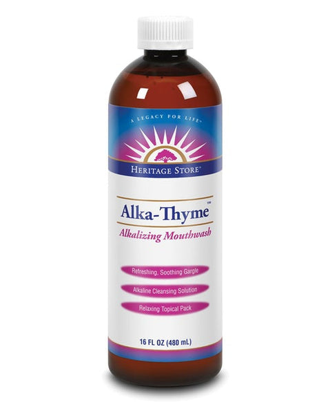 Alka-Thyme Alkalizing Mouthwash 16 oz - Heritage Store
