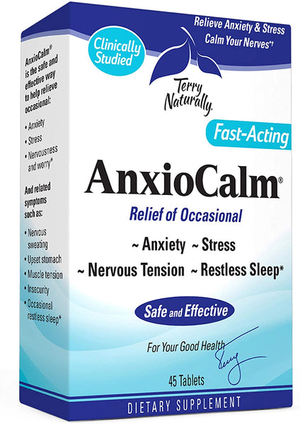 AnxioCalm - 45 Tablet - Terry Naturally