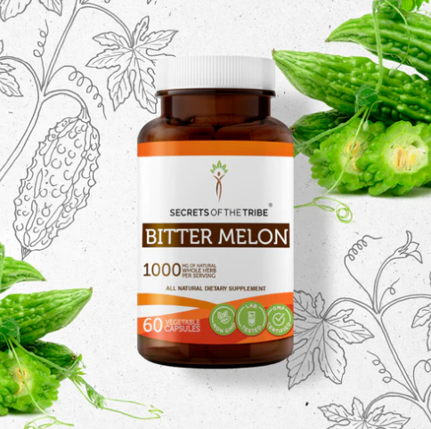 Bitter Melon 1000mg - 60 Vegetarian Capsules - Secrets of the Tribe