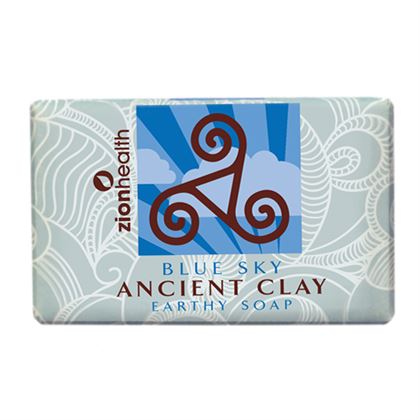 Ancient Clay Soap - Blue Sky 6 oz bar Coconut Pineapple - Zion Health