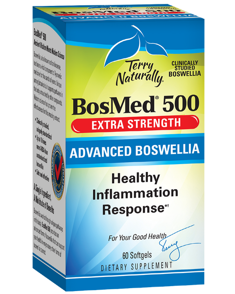 BosMed 500 Extra Strength - Healthy Inflammation Response 60 softgels - Terry Naturally