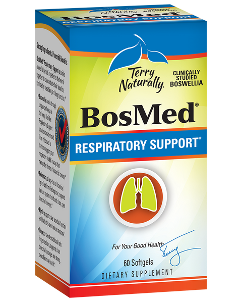 BosMED Respiratory Support - 60 Soft gels - Terry Naturally