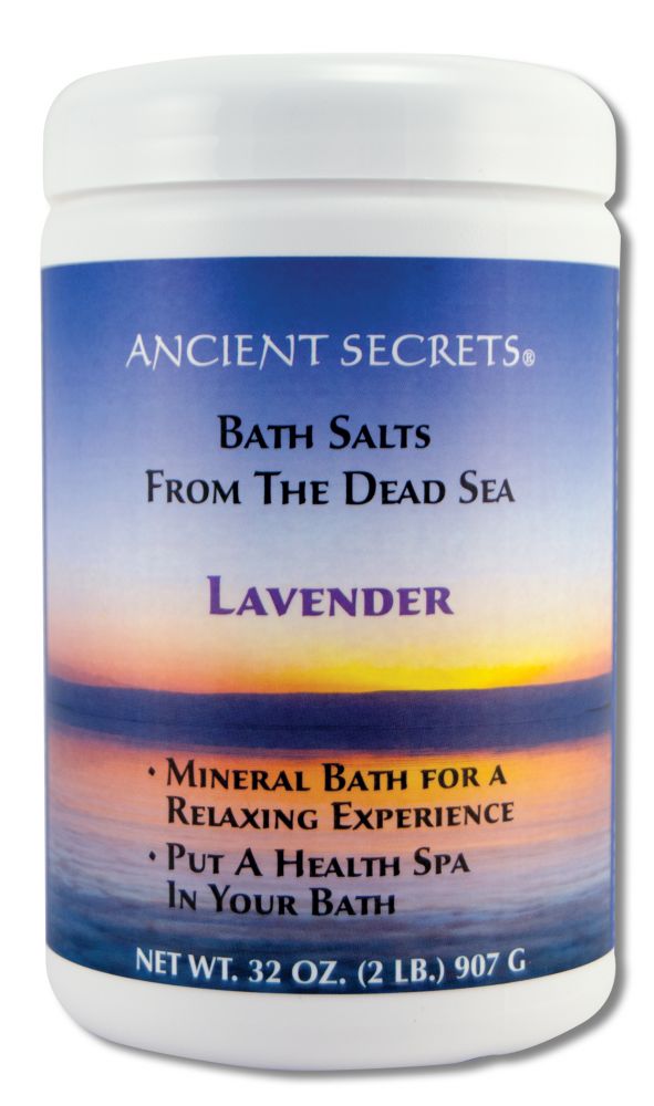 Lavender Dead Sea Bath Salts (Ancient Secrets)