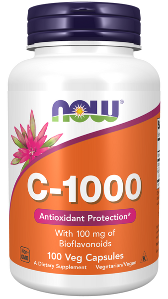 C-1000 Antioxidant Protection - 100 Vegetarian Capsules - Now Foods