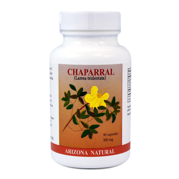 Chaparral (Larrea tridentata) - 500mg 90 capsules - Arizona Natural