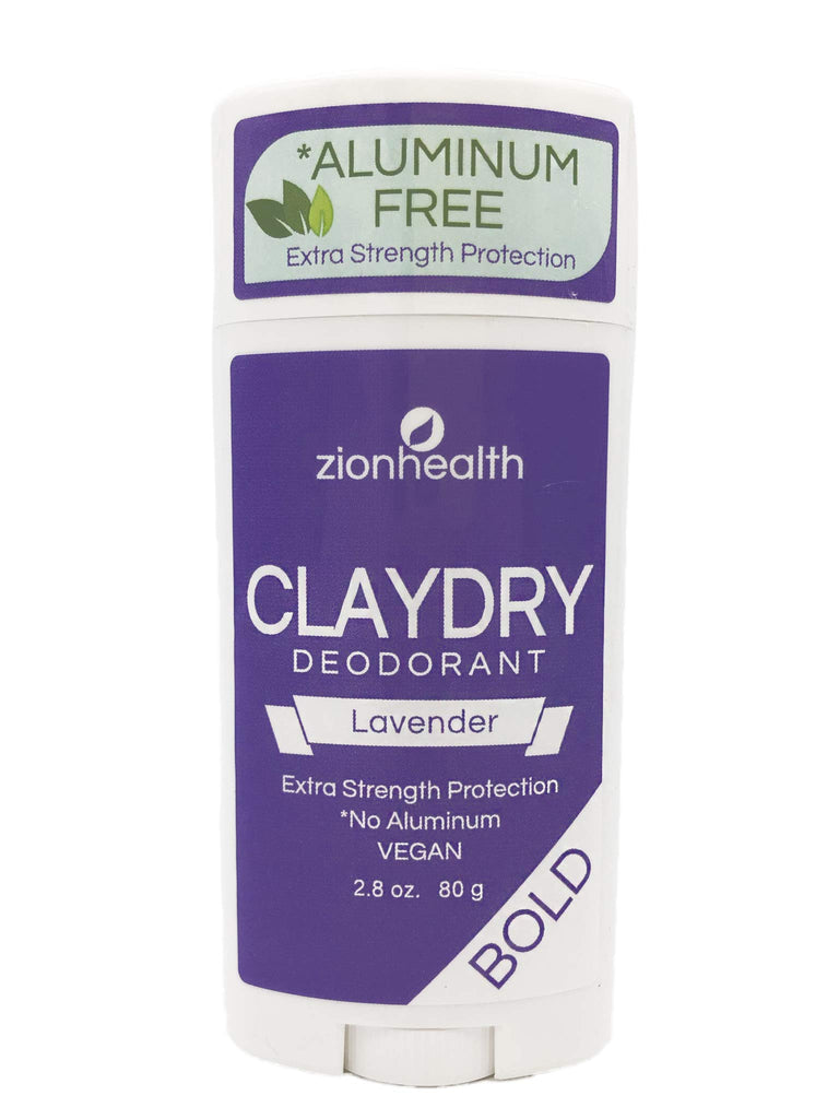 Claydry Silk Deodorant Lavender (Zion Health)