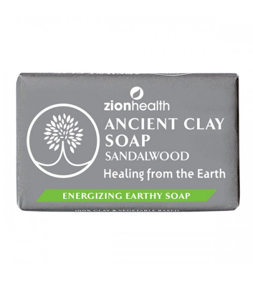 Ancient Clay Soap - Sandalwood 6 oz bar - Zion Health