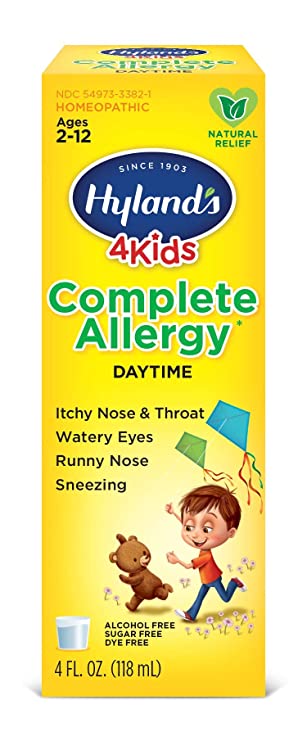 COMPLETE ALLERGY 4 KIDS - HOMEOPATHIC NATURAL RELIEF - HYLAND'S