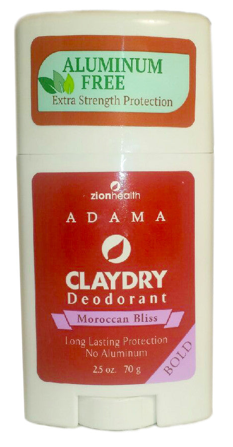 Claydry Deodorant Moroccan Bliss (Zion Health)