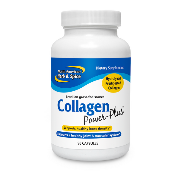 Collagen Power Plus 90 vegetarian capsules - North American Herb & Spice