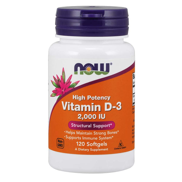 VITAMIN D-3 2,000 IU 120 SOFTGELS