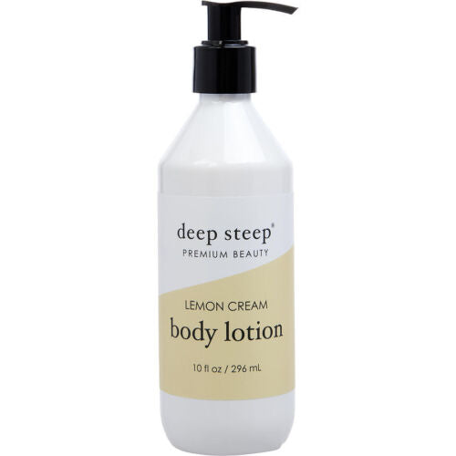 Body Lotion 10 oz - Lemon Cream - Vegan & Cruelty Free - Deep Steep