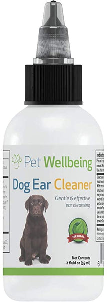Dog Ear Cleaner - Gentle and Effective Ear Cleansing formula - Pet Wellbeing