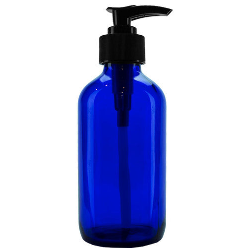Blue Bottle With Pump (Sanctum) 200 ml