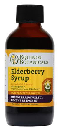 Elderberry Syrup (Equinox Botanicals) 4oz.