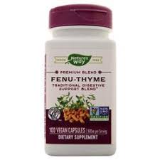 FENU-THYME - 100 Vegan Capsules - Nature's Way