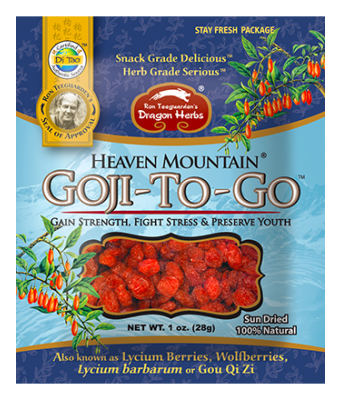 Goji Berries Goji-to-Go - Heaven Mountain Goji 1 oz - Dragon Herbs