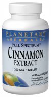 F/S Cinnamon Extract 200mg (Planetary Herbals)
