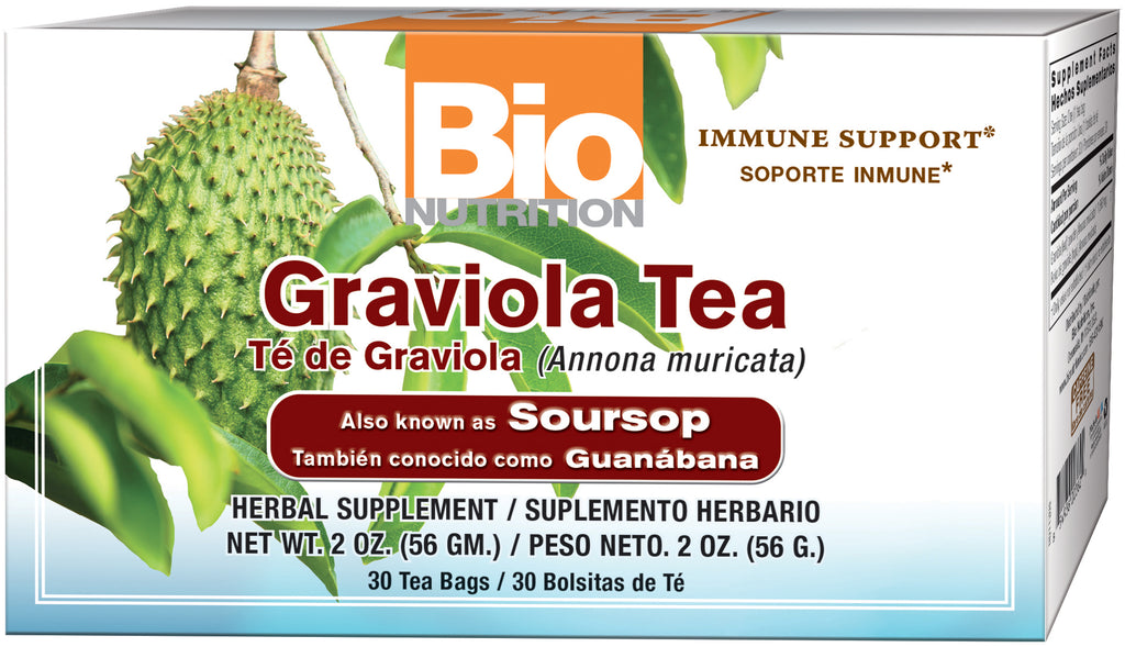 Graviola Tea 30 bag - Soursop (Annona muricata) - Bio Nutrition