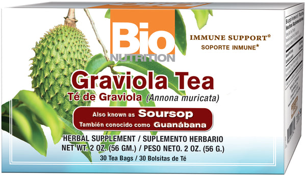 Graviola Tea 30 bag - Soursop (Annona muricata) - Bio Nutrition