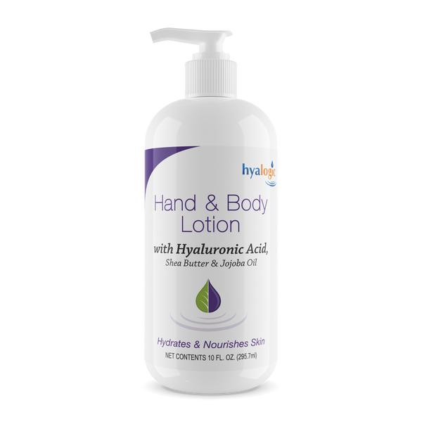 Hand & Body Lotion with Hyaluronic Acid 10 oz - Hyalogic