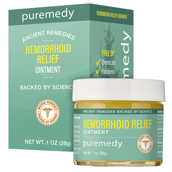 Hemorrhoid Relief Ointment 1 oz - Puremedy