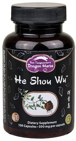 He Shou Wu - 100 Capsules - Dragon Herbs